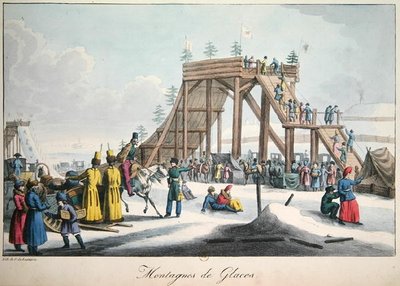 Tobogán de Hielo en Rusia de Charles Lasteyrie du Saillant