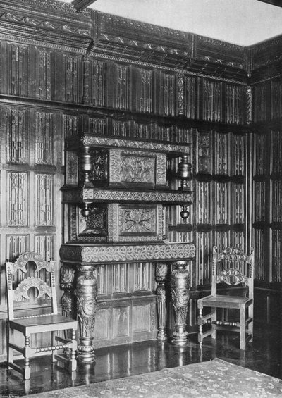 Un rincón en el comedor de Charles Latham