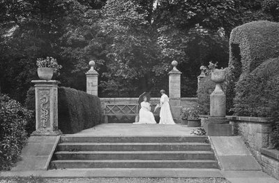 Una escalera de jardín de Charles Latham