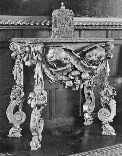 Una Consola de Grinling Gibbons de Charles Latham