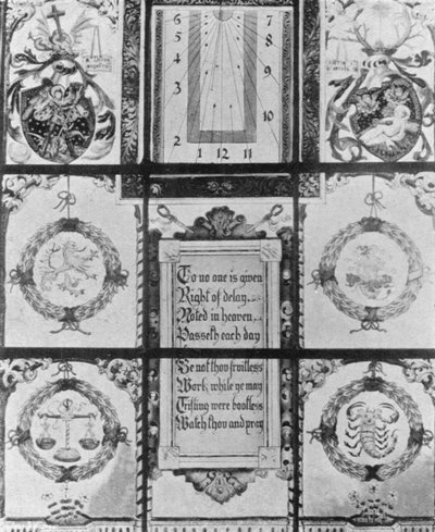 Una Ventana en la Sala del Reloj de Sol de Charles Latham