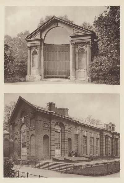 Alcoba y Salón de Banquetes, Jardines de Kensington de Charles Latham