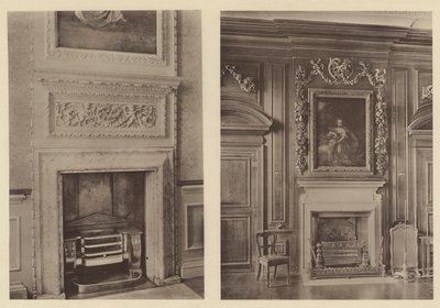 Belton House, Grantham, Dos Chimeneas de Charles Latham