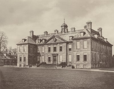 Belton House, Grantham, el Frente de la Entrada de Charles Latham
