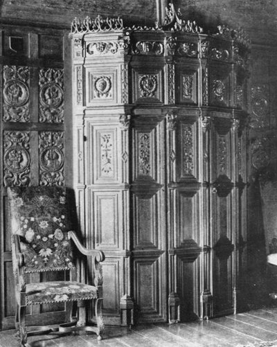 Tallado en el Salón de Charles Latham