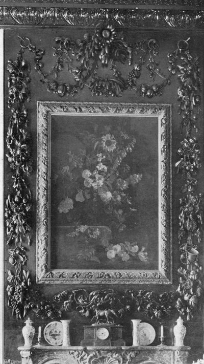Tallados en la biblioteca de Charles Latham