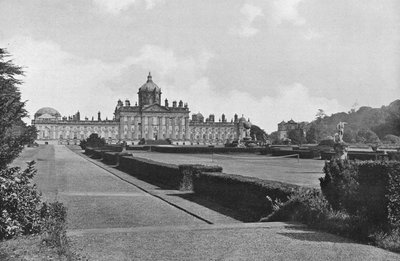 Castle Howard desde el sur de Charles Latham
