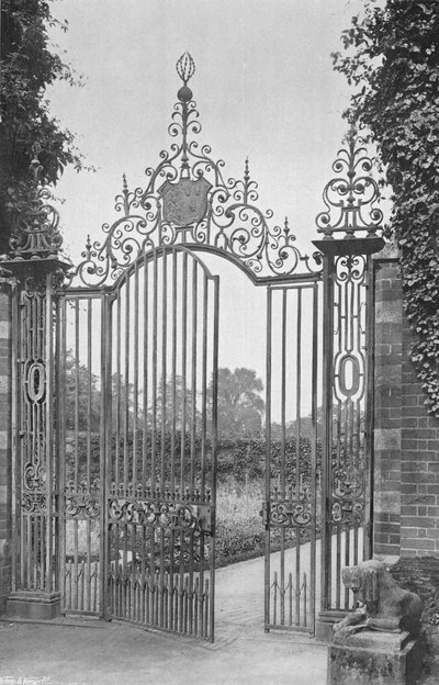 Entrada al jardín de la lechería de Charles Latham