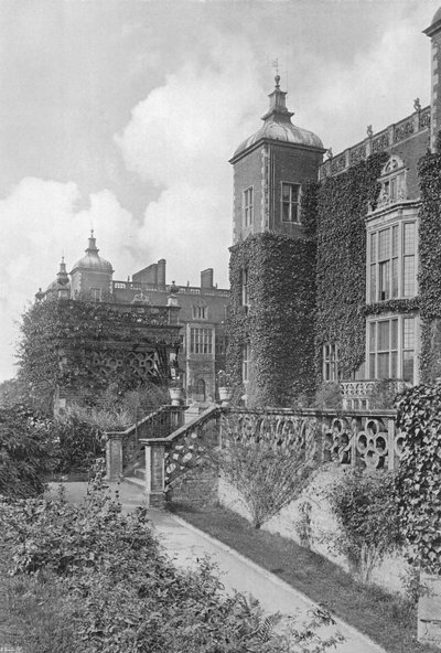 Casa del jardín: fachada sur de Charles Latham