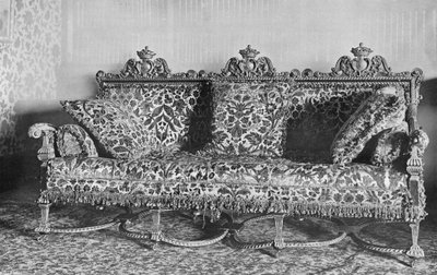 Gran Sofá del Período de Guillermo y María de Charles Latham