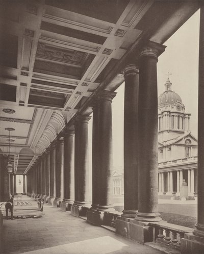 Hospital de Greenwich, la Columnata de Charles Latham