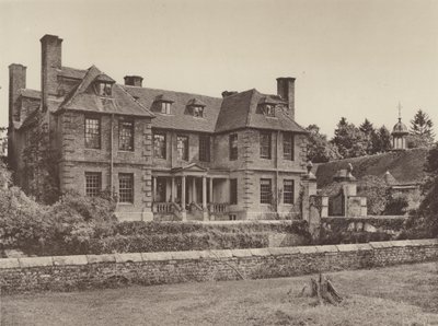 Groombridge Place, Sussex, el Frente Oeste de Charles Latham