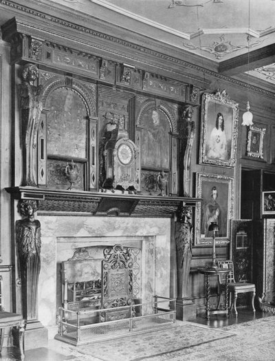 En el salón de roble de Charles Latham