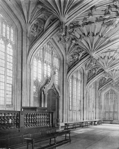 En la Antigua Escuela de Divinidad, Oxford de Charles Latham