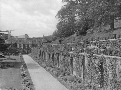 Llangedwyn desde el Este de Charles Latham