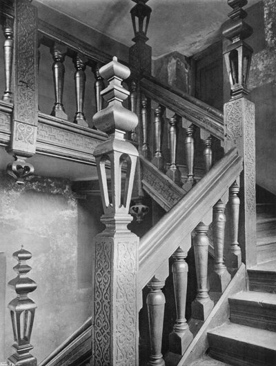 Escalera de Roble Antiguo de Charles Latham