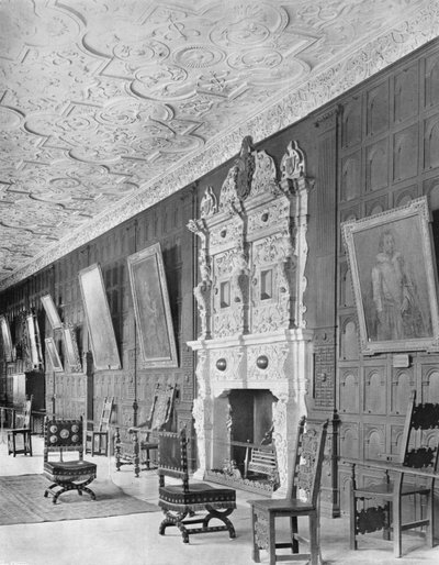 Parte de la galería larga de Charles Latham