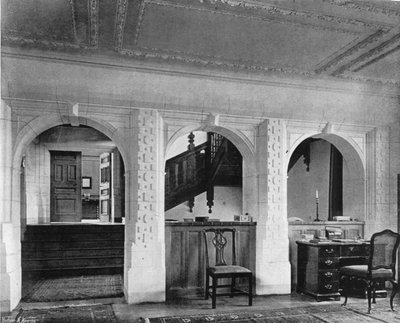 Escalera desde la Sala de Billar de Charles Latham
