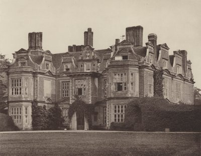 Swateley Hall, Uxbridge, el Frente de la Entrada de Charles Latham