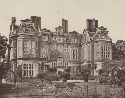 Swateley Hall, Uxbridge, el Frente del Jardín de Charles Latham