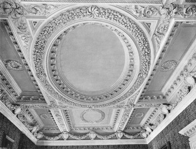 El techo del salón de Charles Latham
