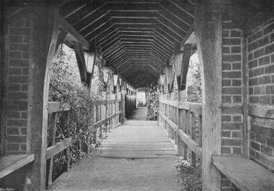 El camino cubierto sobre el puente de Charles Latham