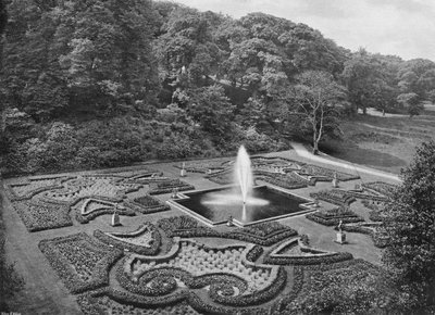 El jardín de la fuente de Charles Latham