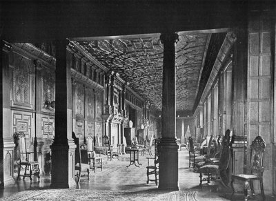 La Galería Larga, mirando al Este de Charles Latham