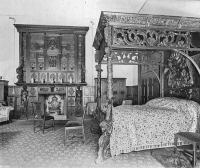 El dormitorio de roble de Charles Latham