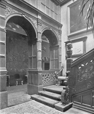 La escalera de roble de Charles Latham