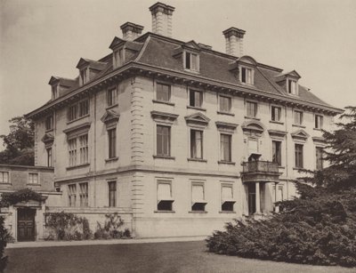 Thorpe Hall, Peterborough, el Frente Sur de Charles Latham