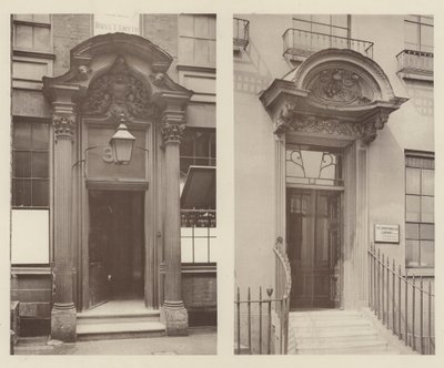 Dos Puertas de Londres, Mark Lane, Este Central, Grosvenor Road, Suroeste de Charles Latham