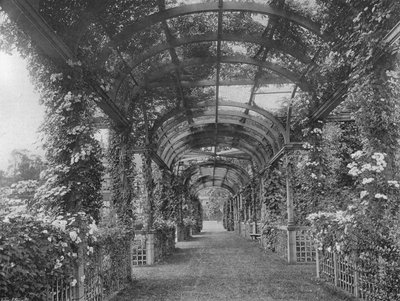 Bajo la pérgola norte de Charles Latham