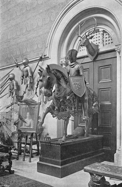Armadura de Placas Visconti en el Vestíbulo de Charles Latham