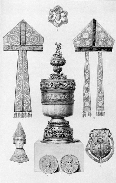 Reliquias asociadas con Thomas A Becket, 1886 de Charles Lawrie