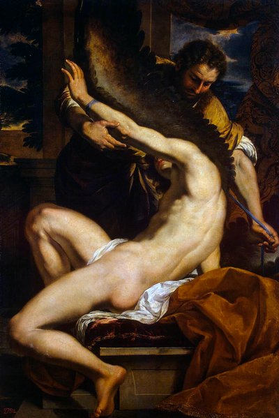 Dédalo e Ícaro, 1645 de Charles Le Brun