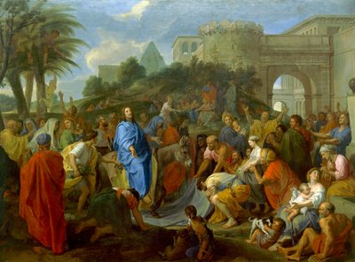 Entrada de Cristo en Jerusalén de Charles Le Brun