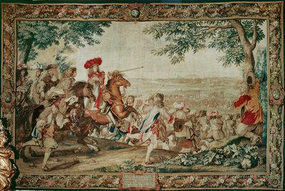 Entrada de Luis XIV en Dunkerque ... de Charles Le Brun