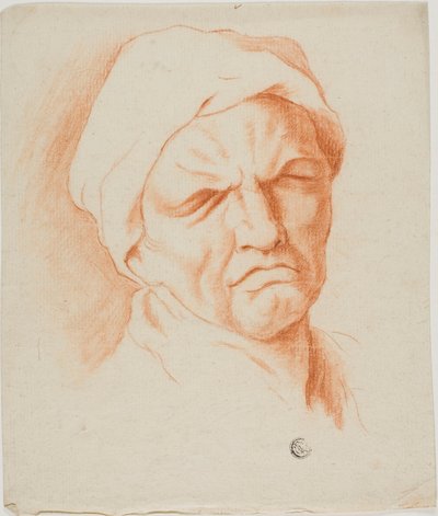 Cabeza de un anciano de Charles Le Brun