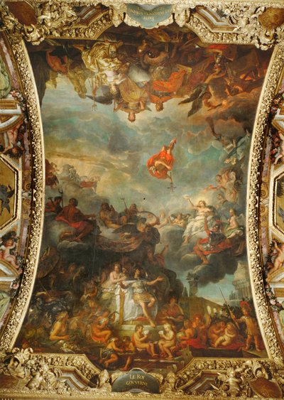 Luis XIV gobierna solo ... de Charles Le Brun