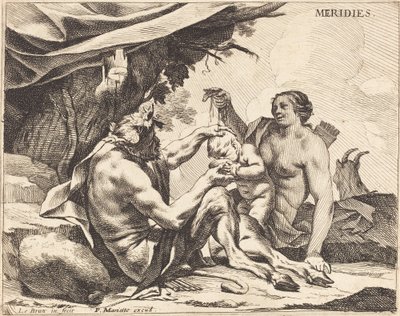 Meridies (Mediodía) de Charles Le Brun