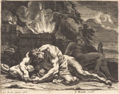Nox (Noche) de Charles Le Brun
