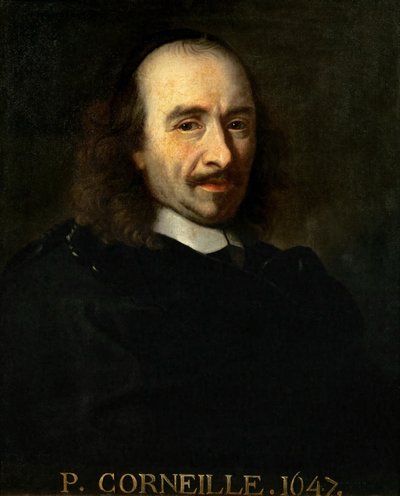 Retrato de Pierre Corneille 1606-1684 de Charles Le Brun