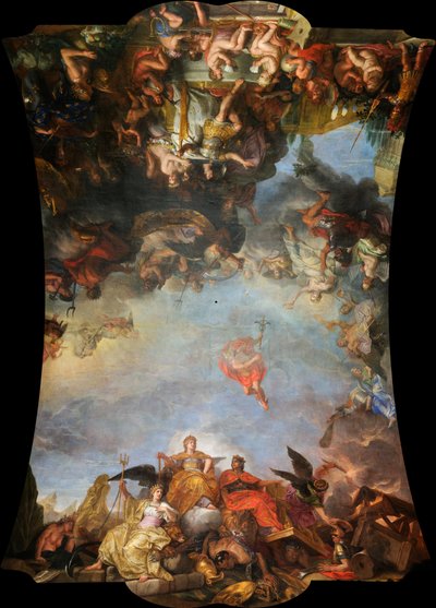 El rey gobierna por sí mismo, 1661 de Charles Le Brun