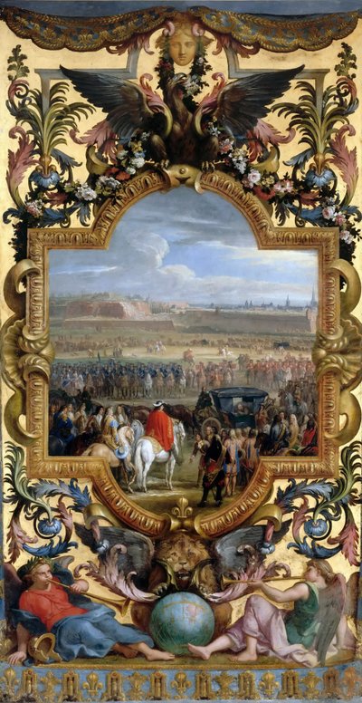 La conquista de Cambrai el 18 de abril de 1677 de Charles Le Brun