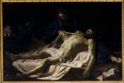 El Cristo muerto en las rodillas de la Virgen (Piedad) de Charles Le Brun