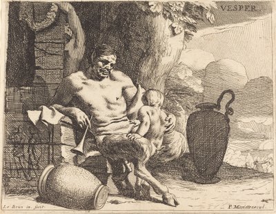 Vísperas (Tarde) de Charles Le Brun