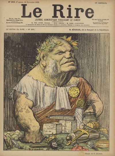 Berenger, Ilustración para Le Rire de Charles Leandre