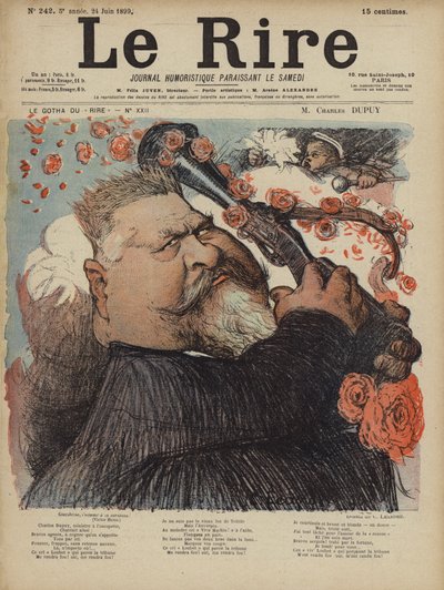 Charles Dupuy, Ilustración para Le Rire de Charles Leandre