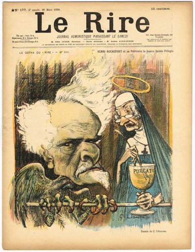 Portada de "La Risa", número 177, Satírico en Colores de Charles Leandre